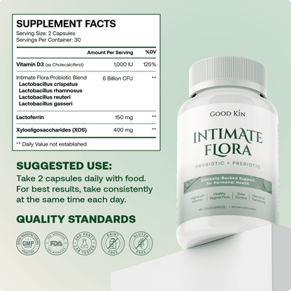 Intimate Flora Probiotic + Prebiotic
